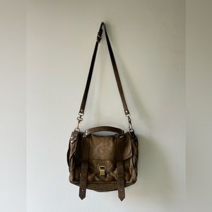 Proenza Schouler medium PS1 brown leather crossbody